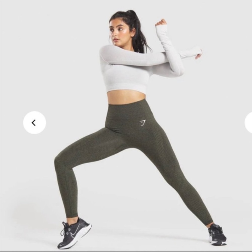 Olive Green Gymshark Leggings